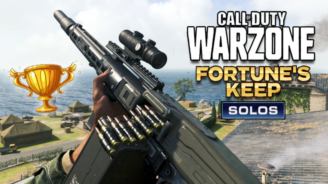 MG 82 & Origin 12 in Warzone Fortune's Keep Win Solos PS5 Gameplay