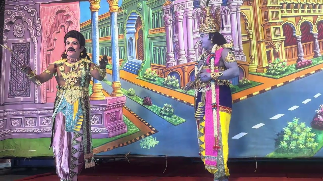 || ಕುರುಕ್ಷೇತ್ರ|| ಕೃಷ್ಣ ಮತ್ತು ಅರ್ಜುನ || ಮಾಧವ ನಿನ್ನಯ ದಯದಿ||
