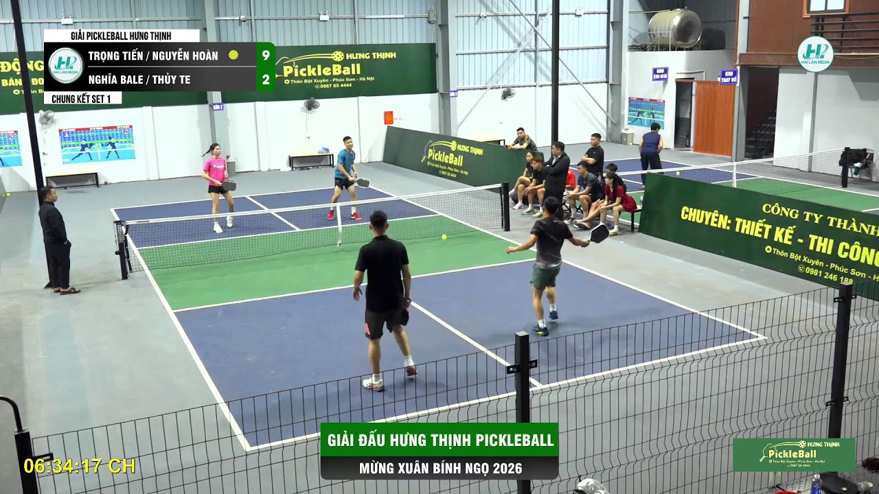 🏆Giải đấu Pickleball Hưng Thịnh - Mừng Xuân Bính Ngọ 2026