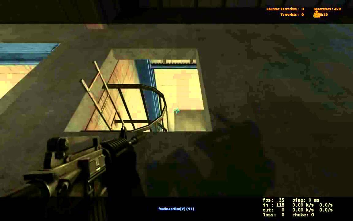 CSS legendary SmithZz wallbang on fnatic css Xertion on de_nuke