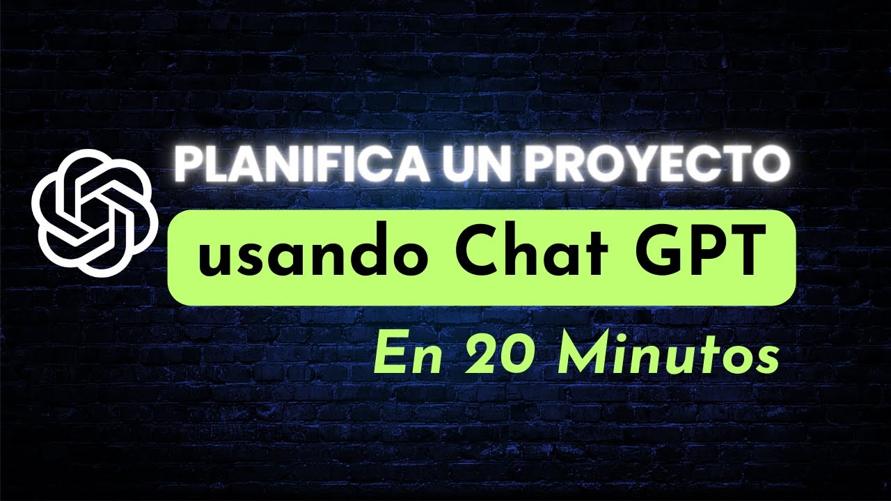 GESTIONAR PROYECTOS CON CHAT GPT | PROJECT MANAGEMENT USANDO CHAT GPT