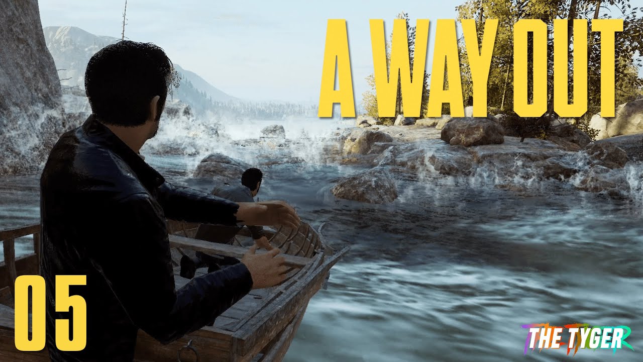 &raquo; Achtung Wasserfall &laquo; - Let's Play A Way Out #5 - [Deutsch German]