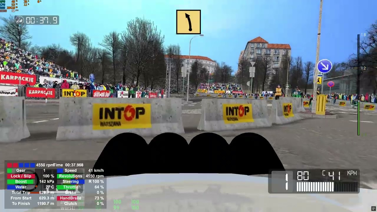 Richard Burns Rally | Ford Fiesta R2 | OS Karowa | Czas: 01:47.8