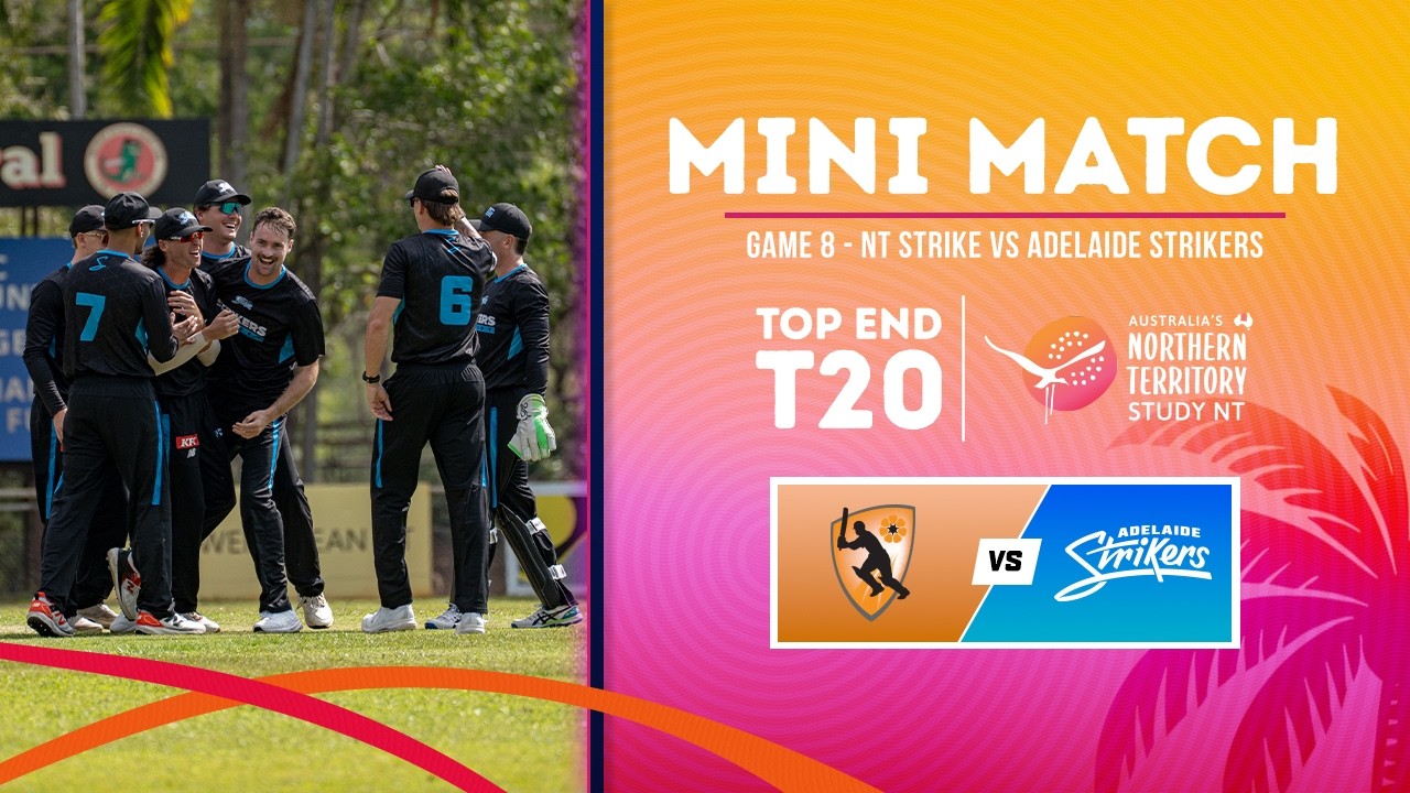 Game 08 Mini Match | NT Strike v Adelaide Strikers Academy | 2026 Study NT Top End T20 Series
