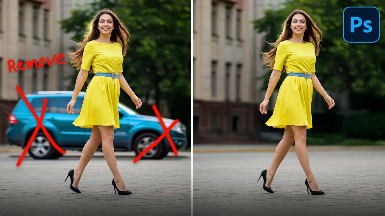 Remove Objects Seamlessly In Photoshop [Clean Results]