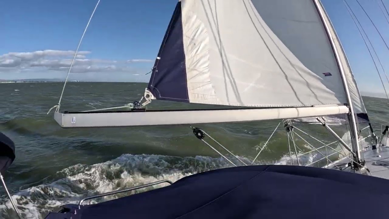 San Francisco Bay Sailing on a Catalina  36 MK II