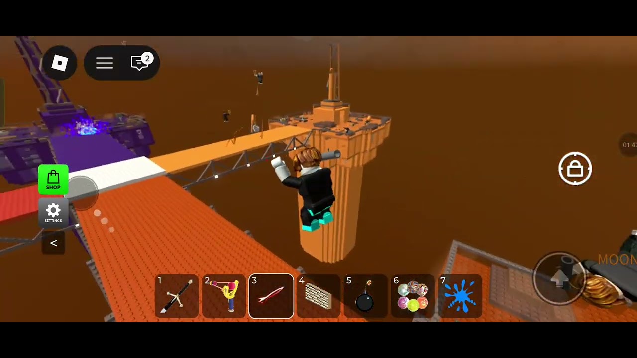 Towers falling video in roblox doomspire brick battle video 
