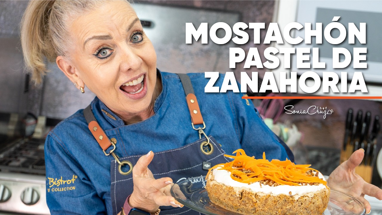 Mostachón Pastel de Zanahoria
