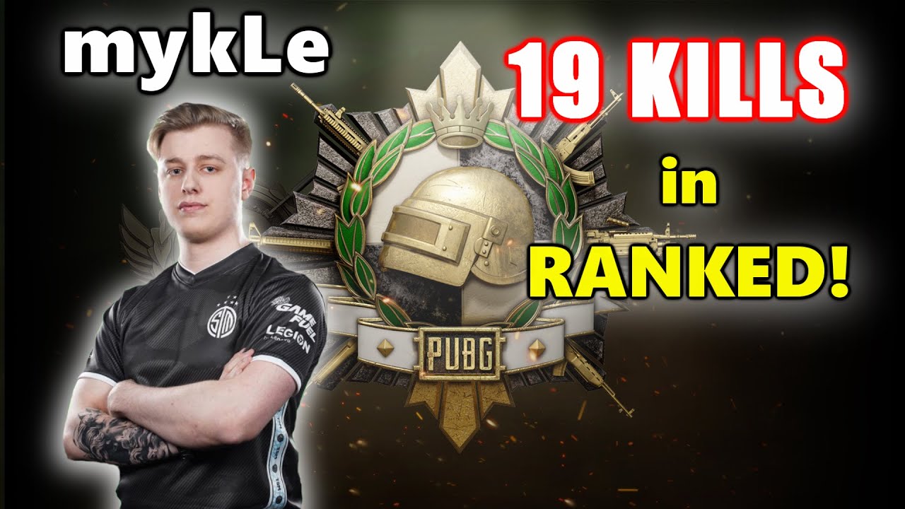 PUBG RANKED - mykLe - 19 KILLS in RANKED! - Beryl M762 + Mini14 - SQUADS