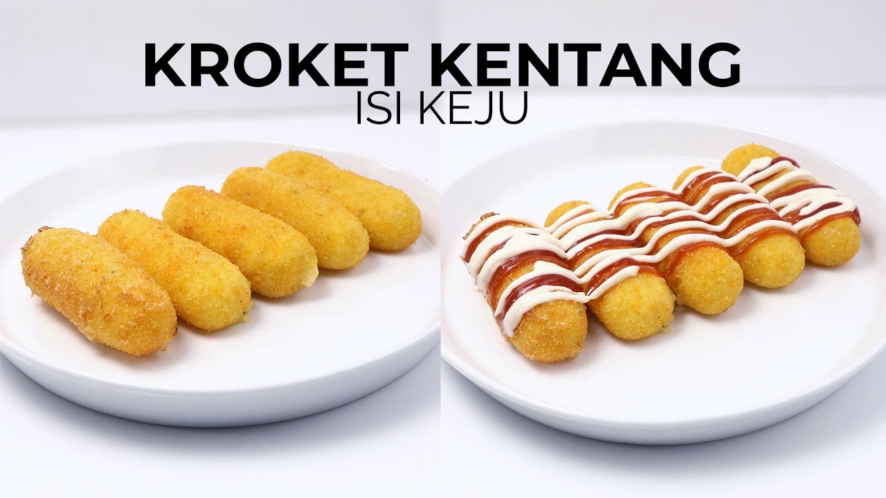 KROKET KENTANG ISI KEJU // POTATO CHEESE CROQUETTE