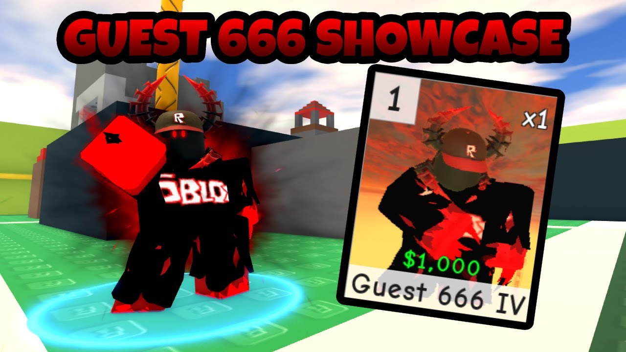 NEW GUEST 666 HERO SHOWCASE (Retro TD - Roblox)