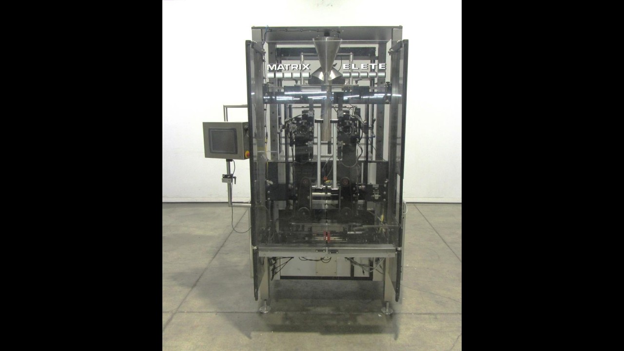 Matrix Model ELETE Q13 Vertical Form, Fill and Seal Machine - Stock # 73543001