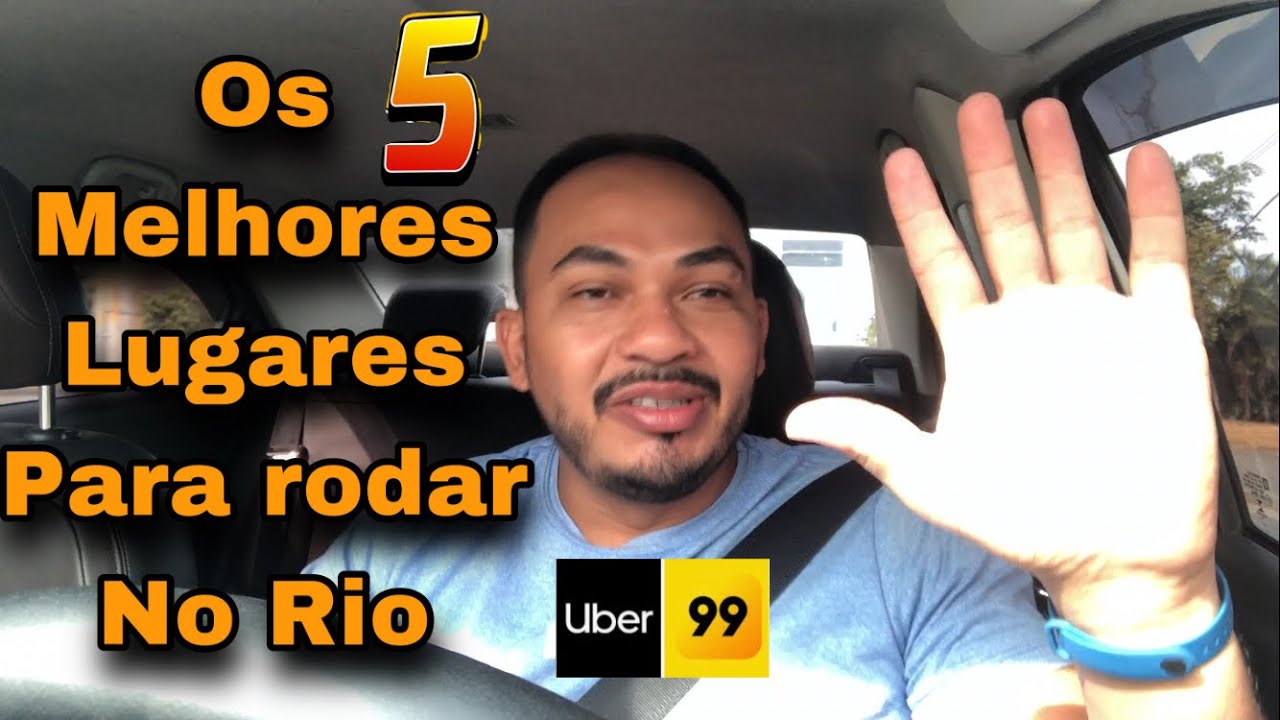 OS 5 MELHORES LUGARES PARA RODAR  DE UBER NO RIO DE JANEIRO, uber e 99