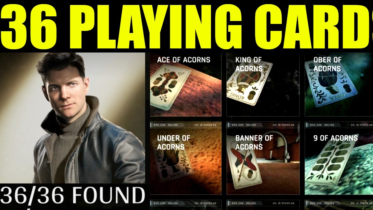 007 First Light - How to Collect all playing cards (Collectible Locations)  Casino Royale Guide