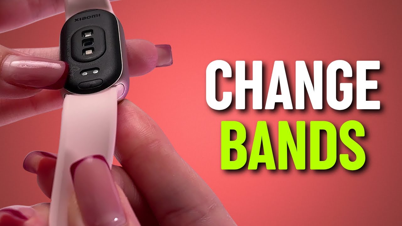 Xiaomi Smart Band 10 &ndash; How to Remove and Change Bands Easily