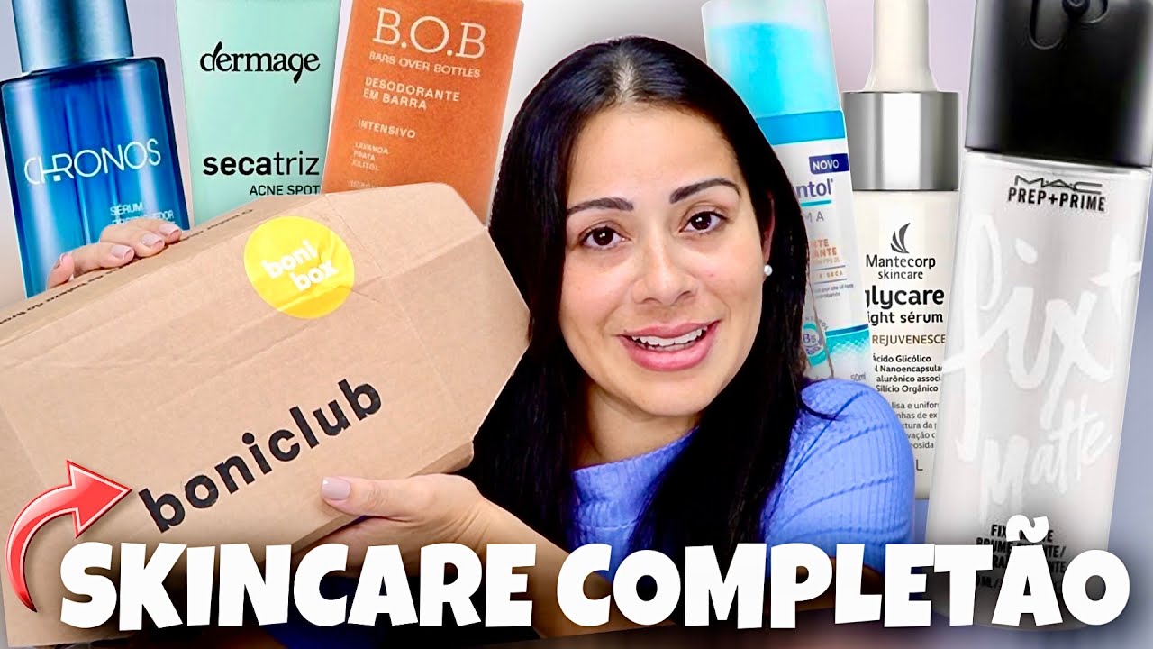 UNBOXING * BONIBOX FIX * MUITAS NOVIDADES DE SKINCARE