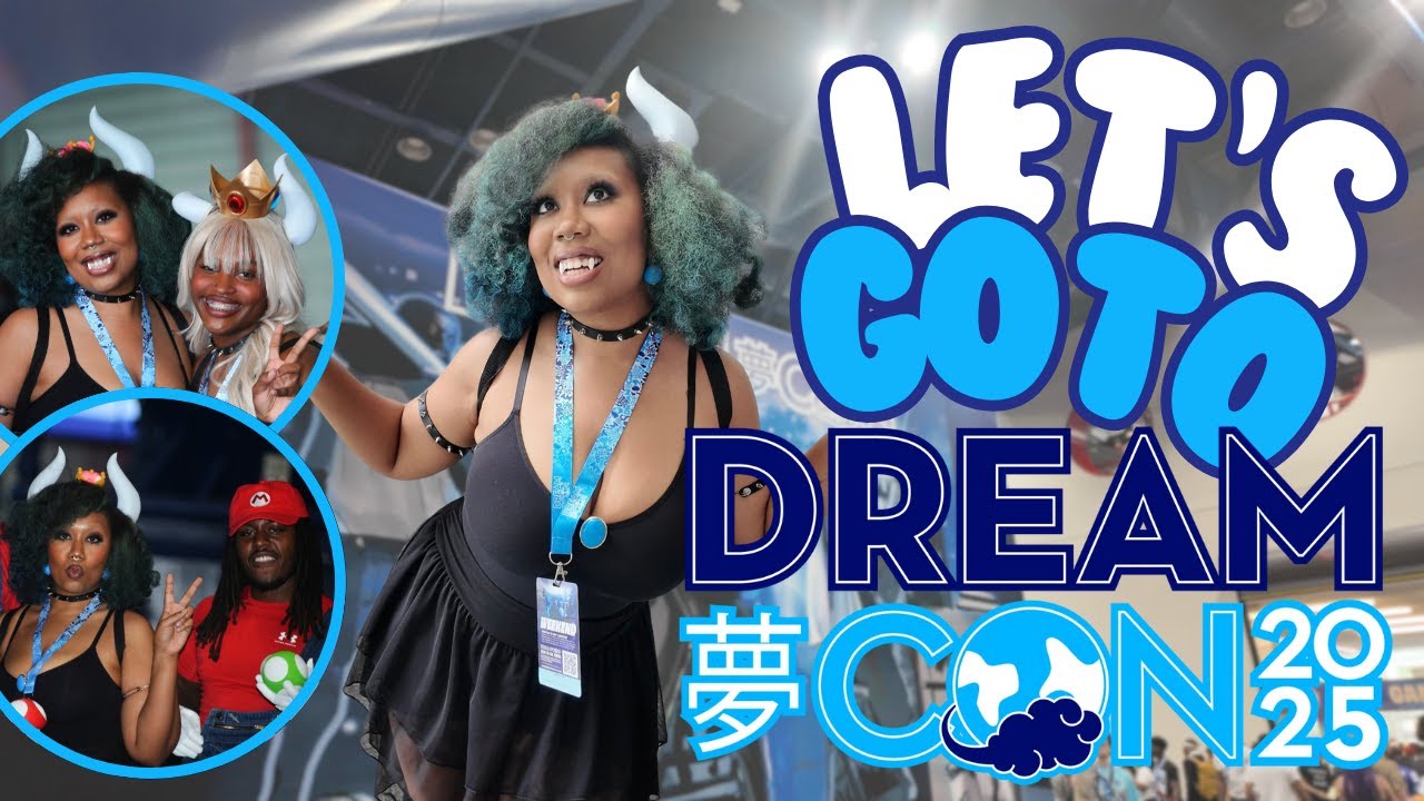 blerding out in houston tx | dreamcon 2025 vlog