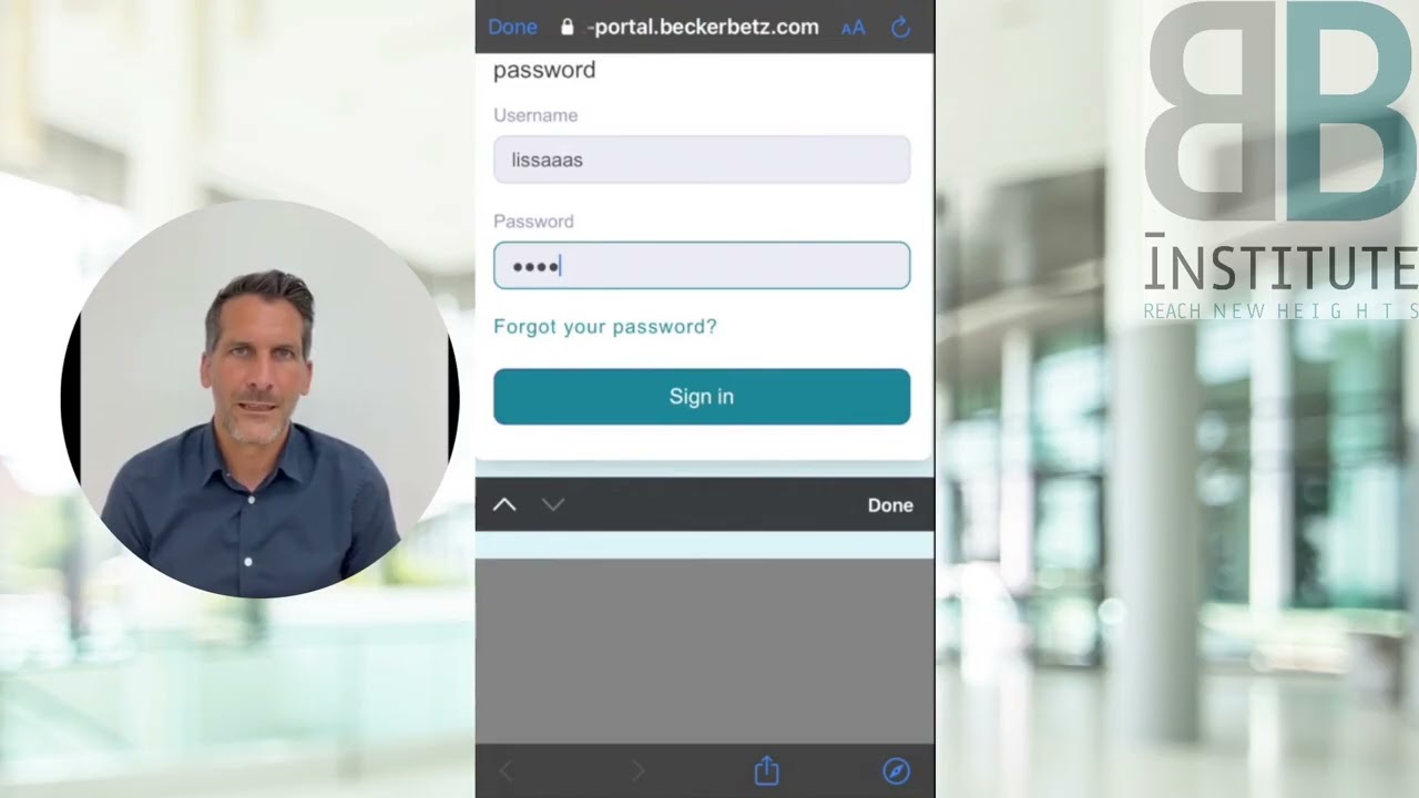 51 Usando o APP BBI - primeiro login