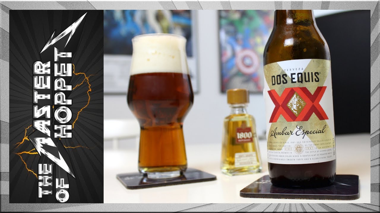 Dos Equis XX Ambar (w/ 1800 Tequila Reposado!) | TMOH - Beer Review #3532