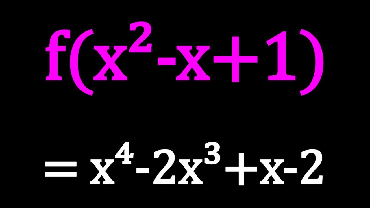 A Homemade Function