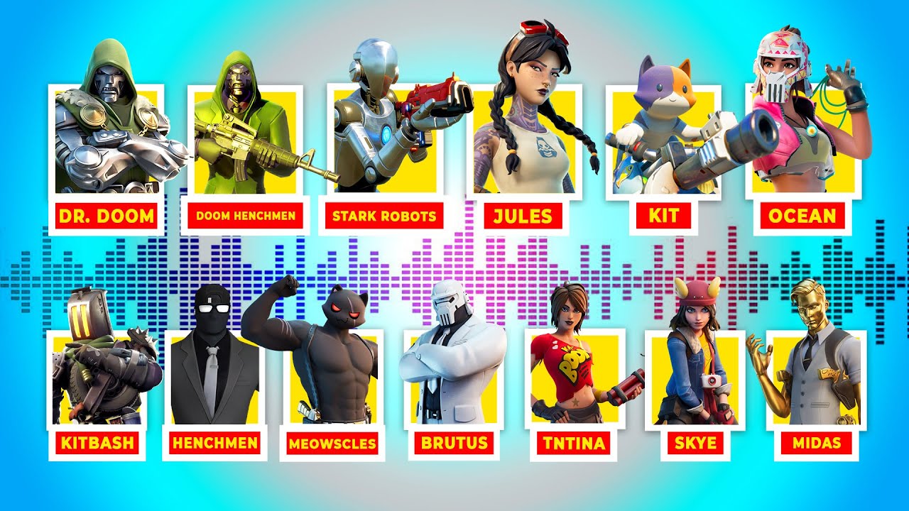 *UPDATED* ALL Boss and Character Voicelines in Fortnite (Season 12 -14)