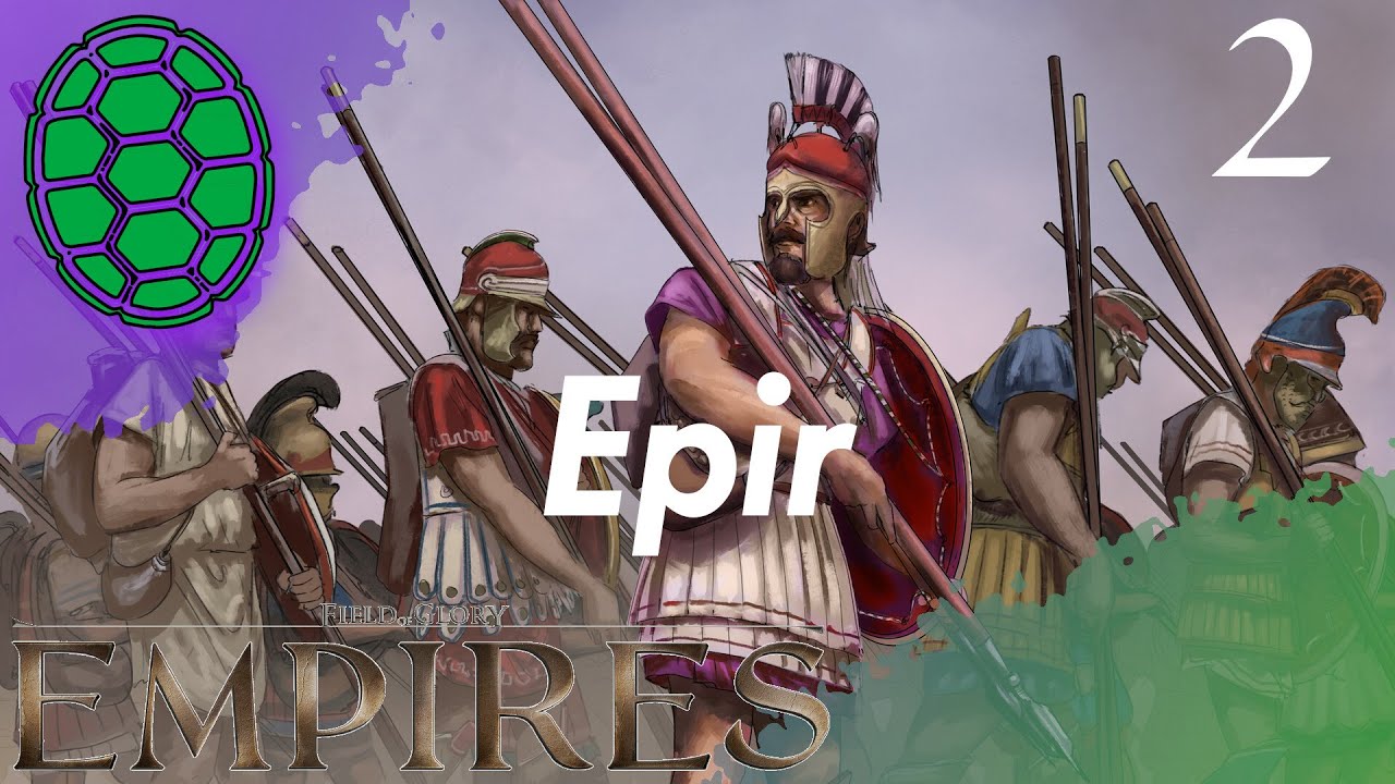 Field of glory Empires #2 - kampania Epirem, wojna z Macedonią
