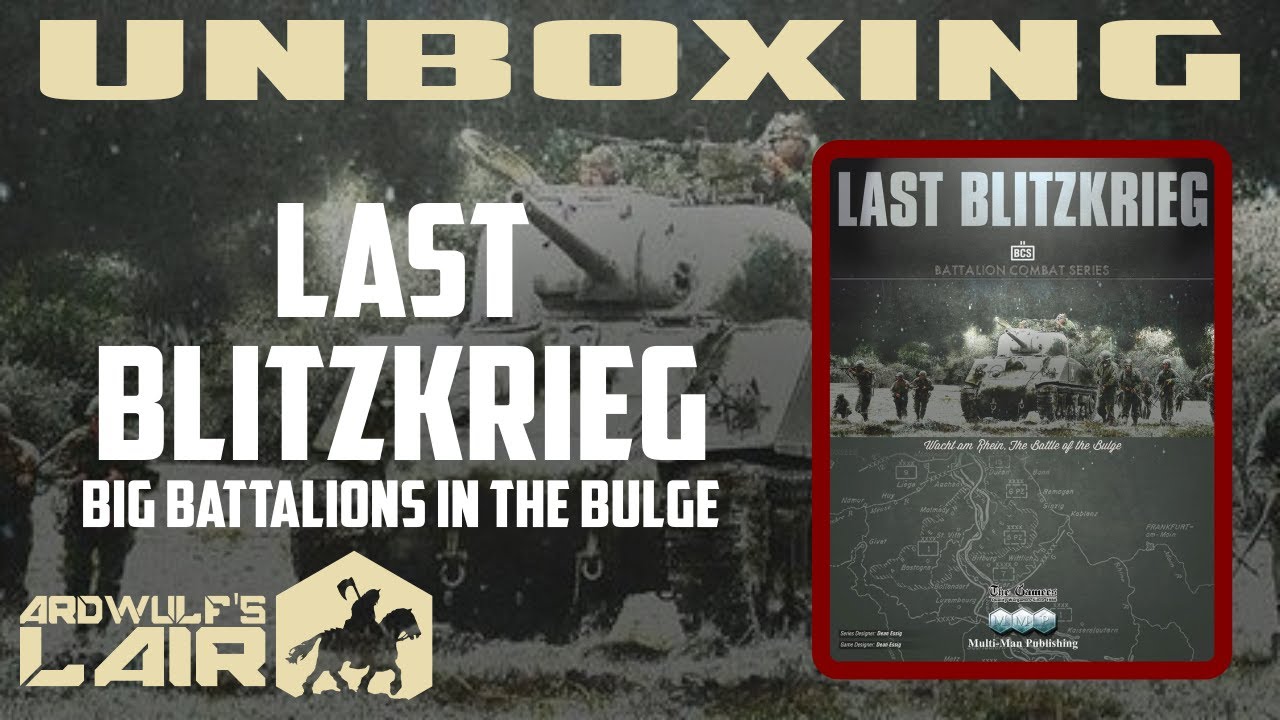 Unboxing BCS  Last Blitzkrieg (MMP 2016)