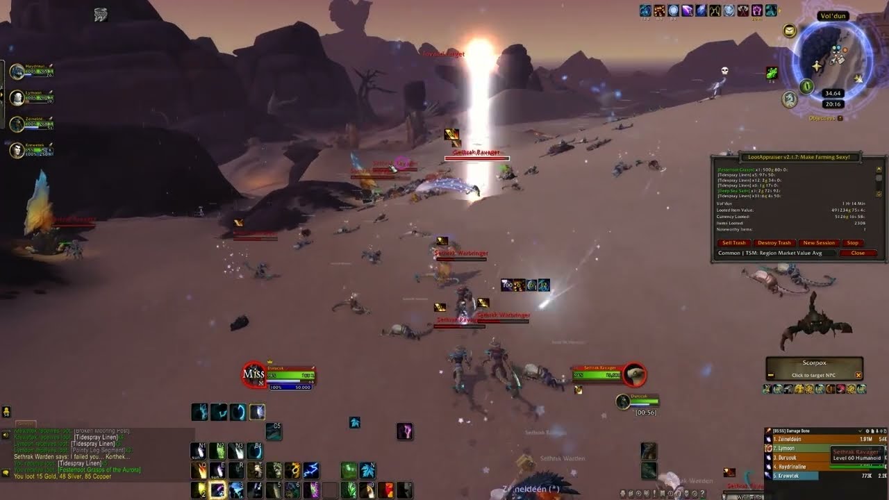 Dune scavenger mount farm