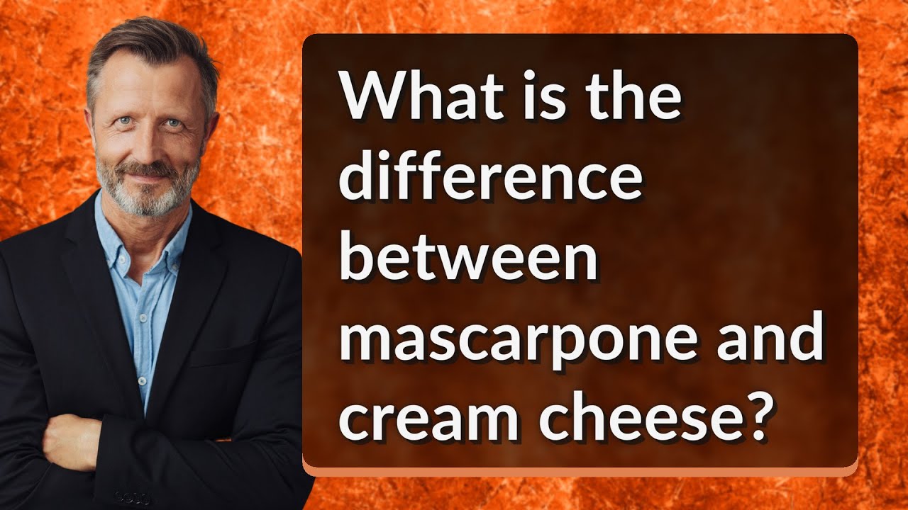 В чем разница между маскарпоне и сливочным сыром?