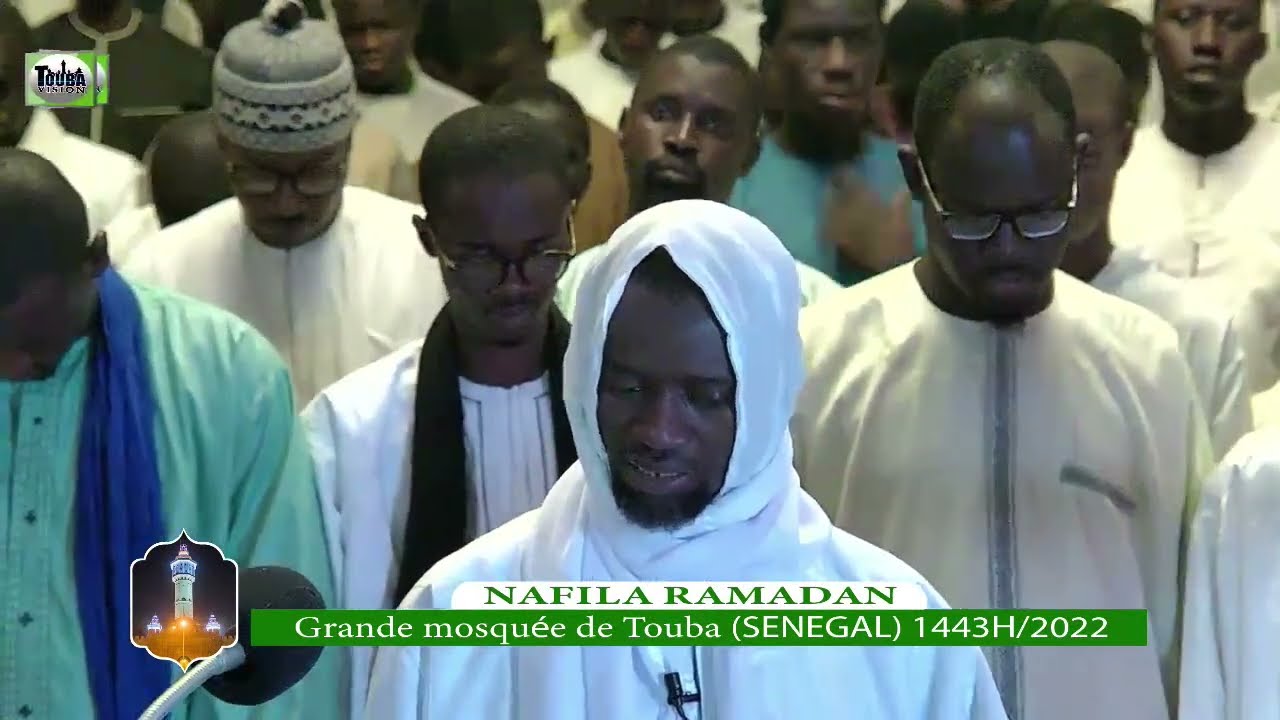 (Touba) Nafila 7&egrave;me nuit Ramadan &agrave; la grande mosqu&eacute;e de Touba 1443H 2022
