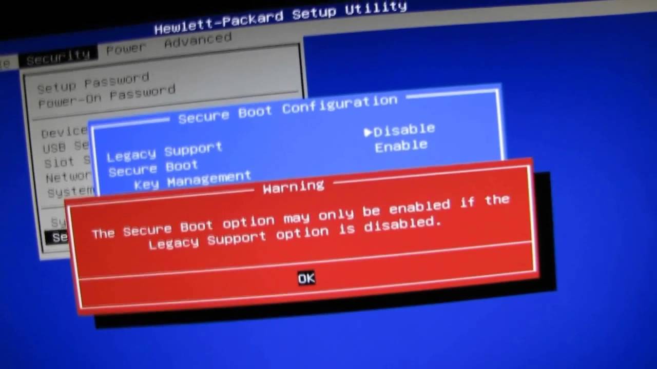 Моноблок HP Desktop PC: как загрузиться с USB-накопителя