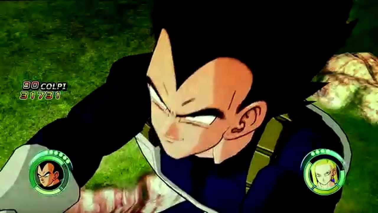 DB Raging Blast - Vegeta Combo (97 Hits)