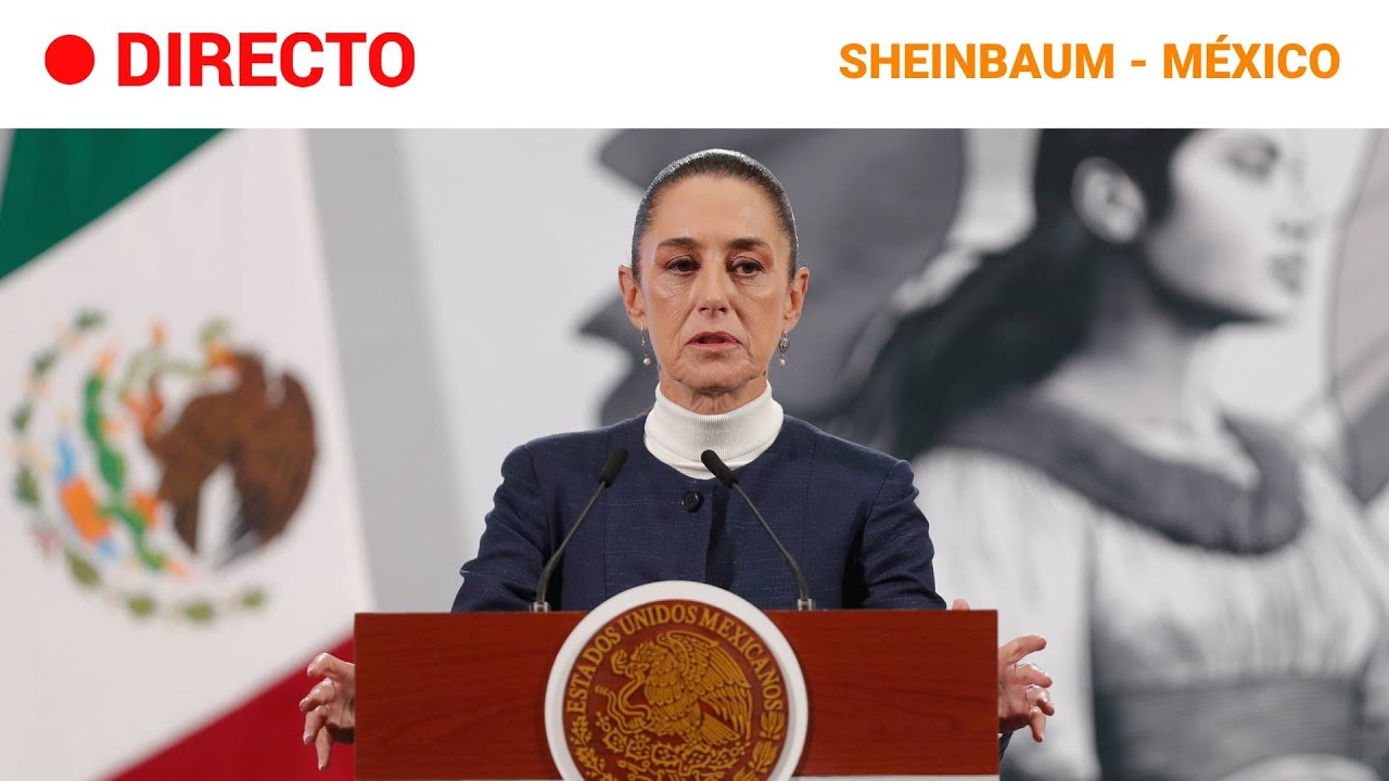 SHEINBAUM: Asegura que TRUMP PAUSARÁ los ARANCELES a su país durante UN MES | RTVE Noticias