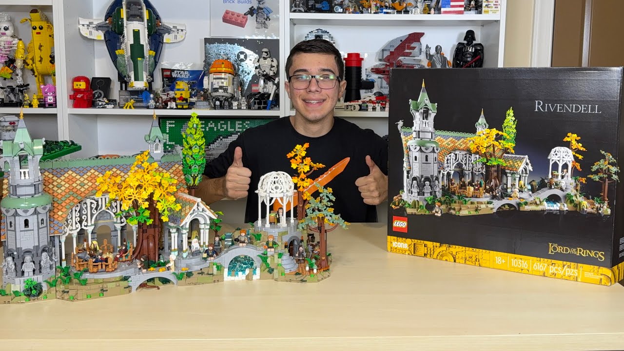 Обзор набора LEGO Icons Rivendell (10316) 2023 года!