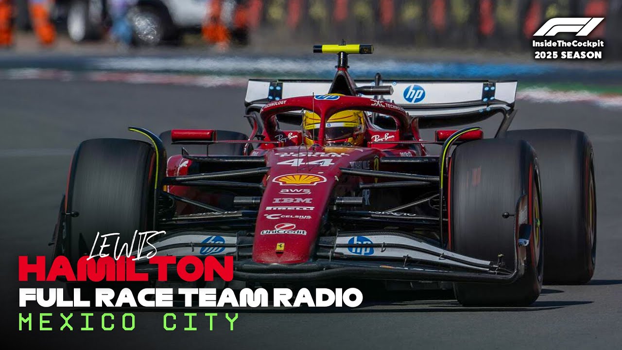 Lewis Hamilton Full Race Team Radio | 2025 Mexico City Grand Prix