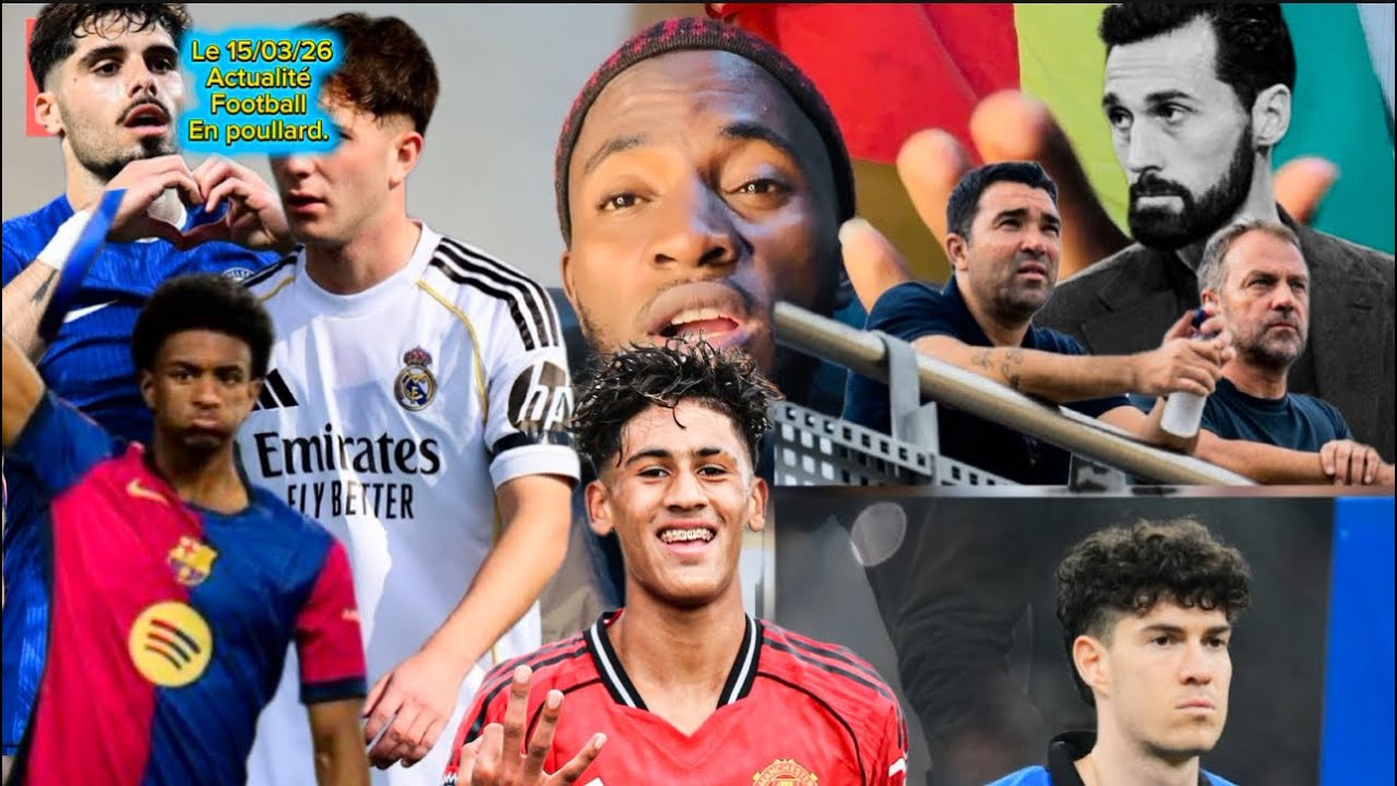 Actualité football en poullard Mercato Actu Barça Real Chelsea Man u PSG etc. 
