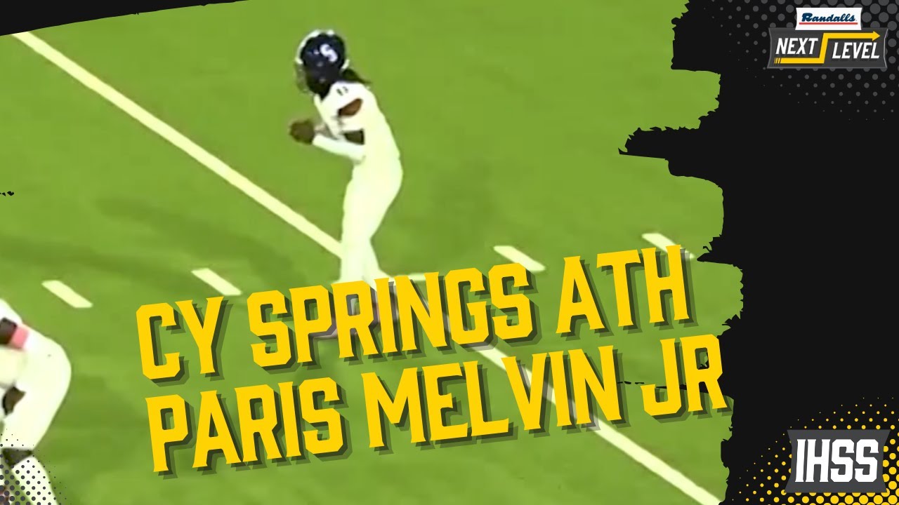 Rising Star Paris Melvin Jr. Shines in High School Football Season Highlights