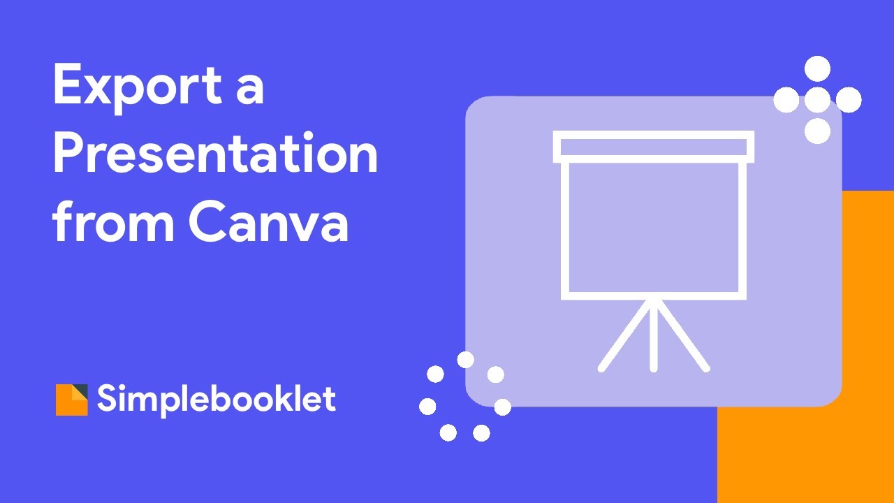 Export a Presentation from Canva to Simplebooklet