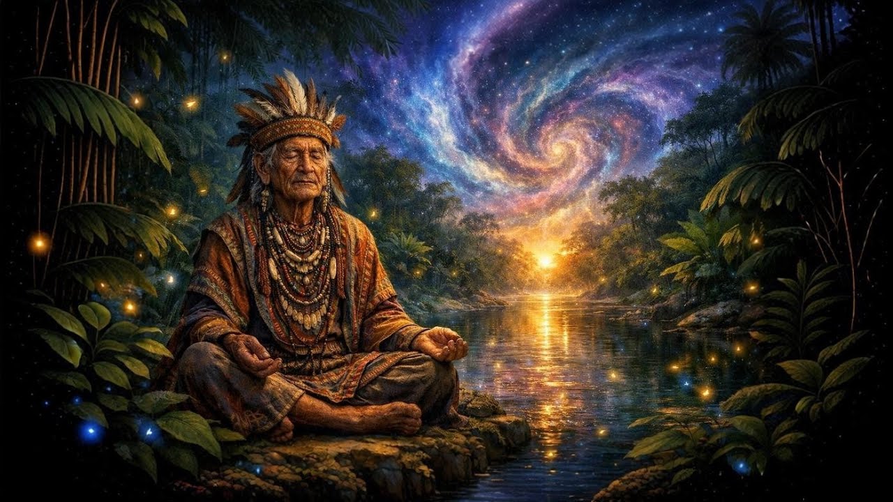 Música Chamánica para Calmar la Mente y Liberarse de Energías Negativas I Ondas Alfa y 432 Hz