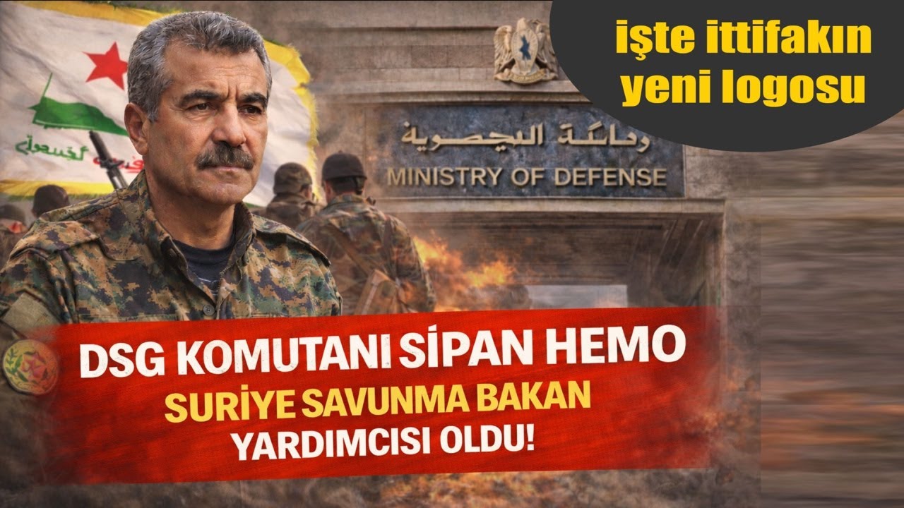 DSG Komutanı Sipan Hemo, Suriye Savunma Bakan Yardımcısı oldu