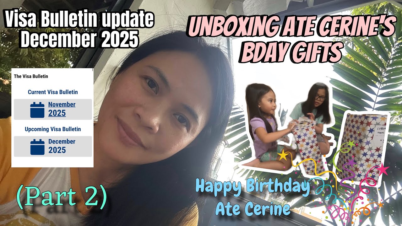 UNBOXING ATE CERINE’S BIRTHDAY PRESENTS | TARA’T MAGLUTO NG TANGHALIAN | PART 2