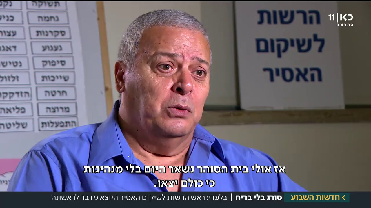 האיש ששיקם אסירים מדבר | מתוך חדשות השבוע 7.7.17