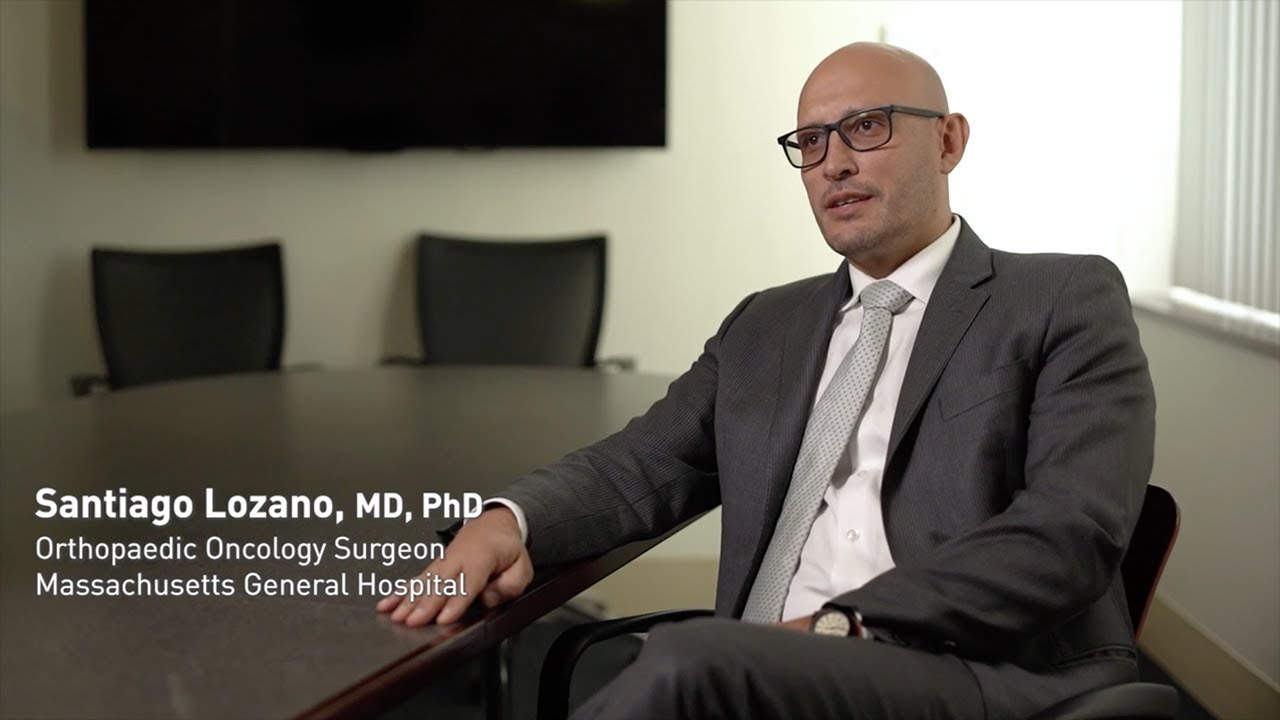 Meet Dr. Santiago Lozano-Calderon, orthopaedic oncology surgeon at Massachusetts General Hospital