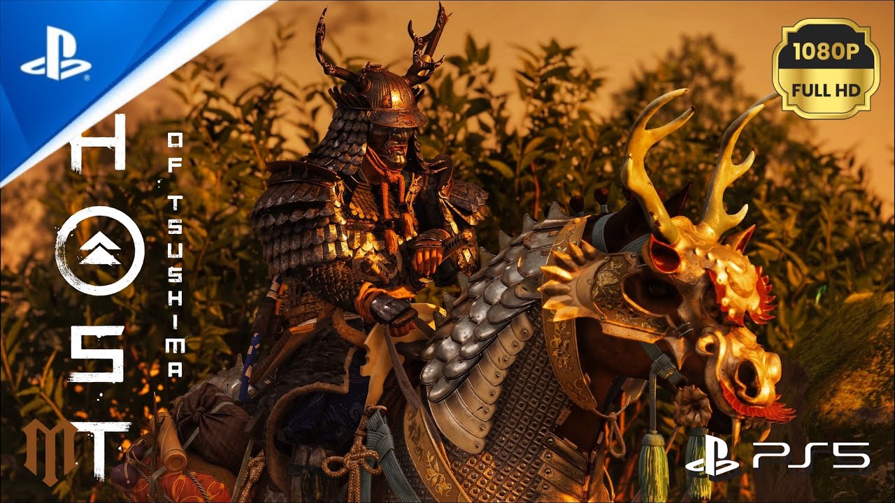 (PS5) GHOST OF TSUSHIMA - GAMEPLAY OCEANIC VALOR SAKAI CLAN ARMOR (1080P FULL HD 60FPS)