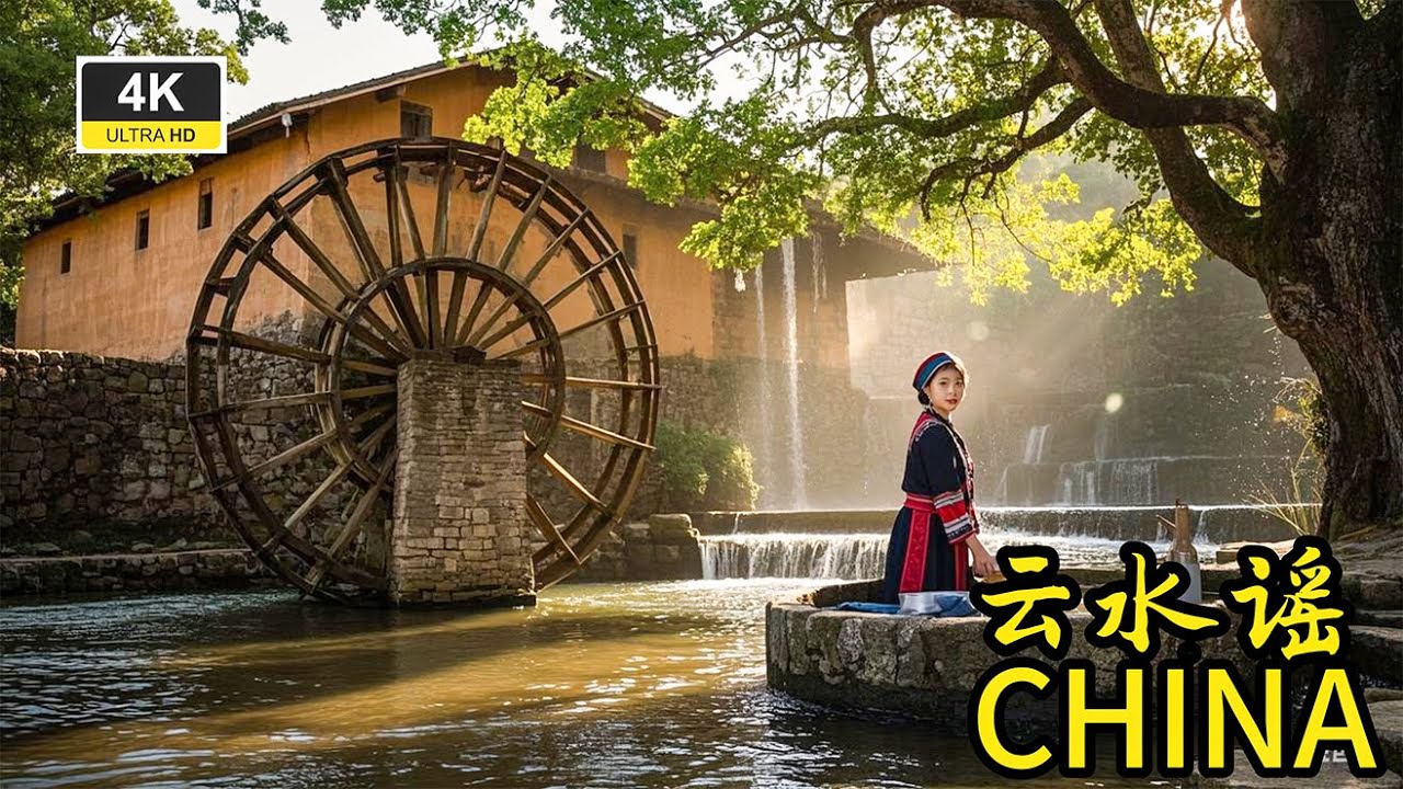 电影之外的绝美风光，土楼传奇与溪流的交响！--云水谣 CHINA 4K