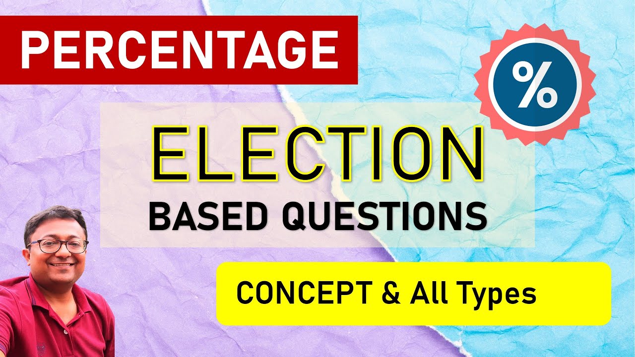 Election based Percentage Questions || CAT 2024 Preparation | Arithmetic | Quantitative Aptitude