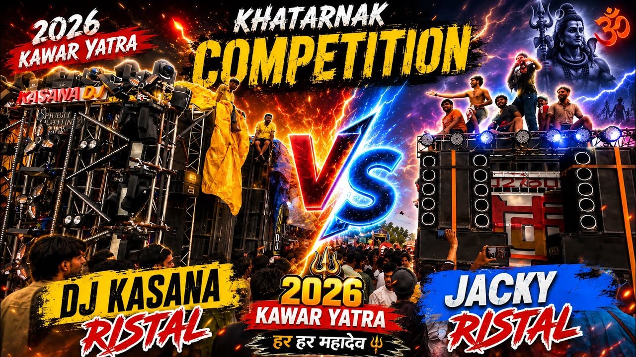 Dangerous Competition Dj Kasana Ristal Vs Jacky Ristal 2026 Kawar Yatra