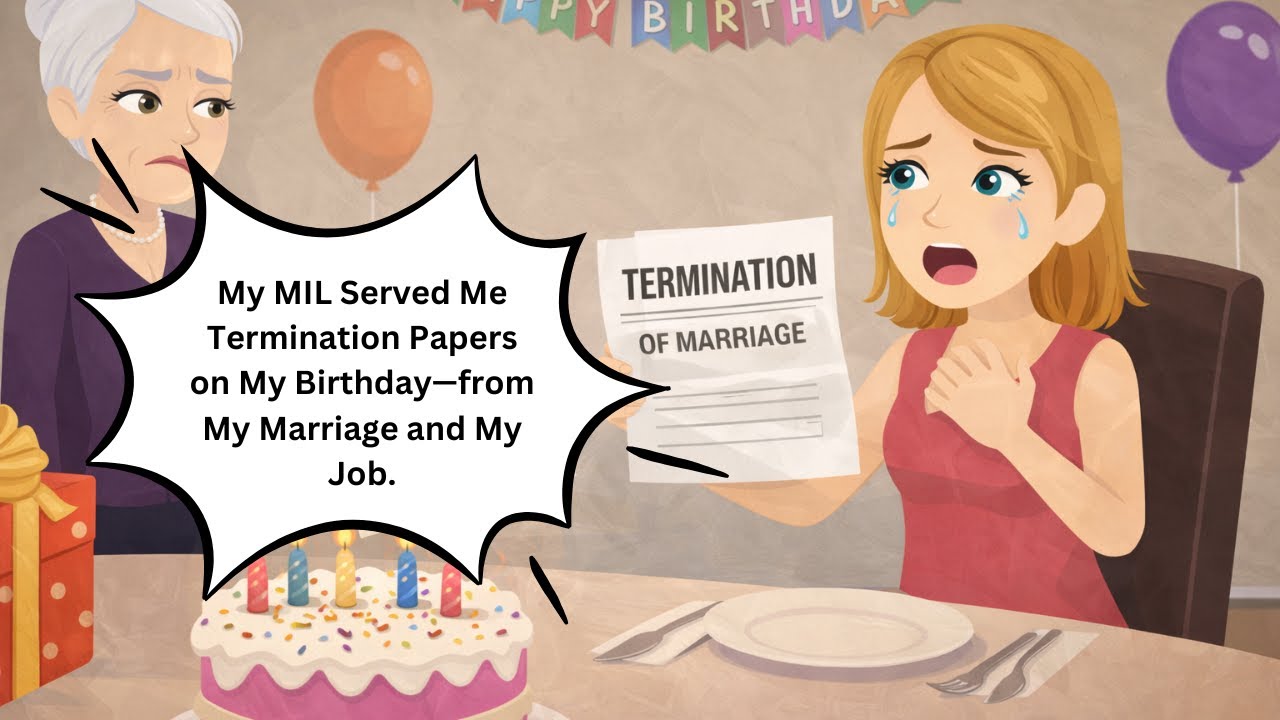 My MIL Served Me Termination Papers on My Birthday—from My Marriage and My Job.
