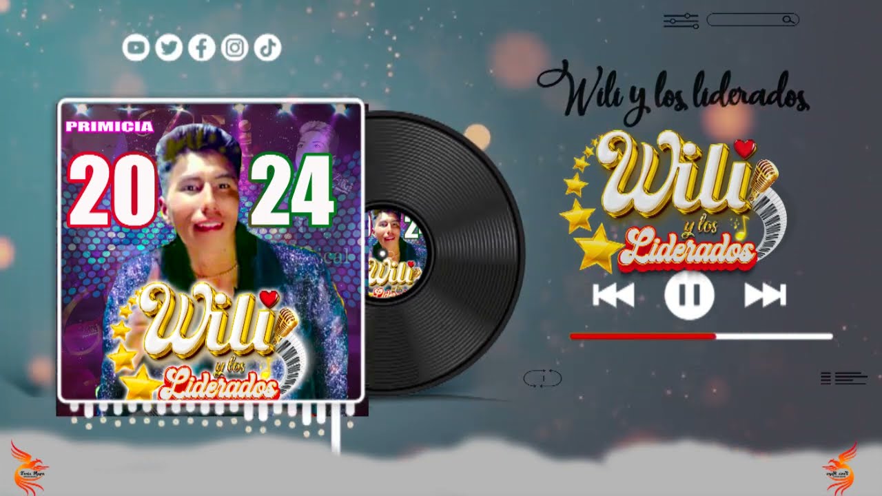 WILI Y LOS LIDERADOS / Mix Mi despedida - Adios Amor / STUDIO FENIX MAPU / Primicia 2024