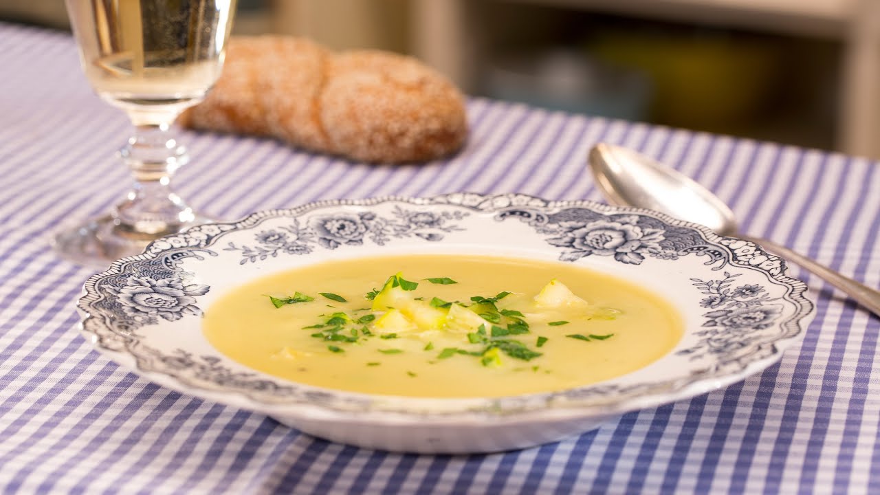 Zucchini-Creme-Suppe - Sommersuppe mit Pfiff